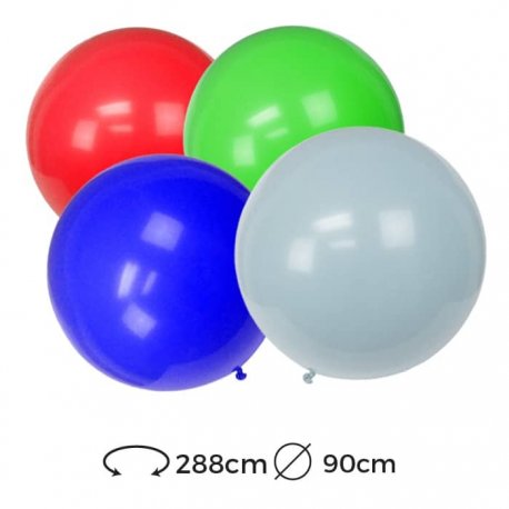 6Pcs Ballon Gonflable Géant 90Cm, Ballons Rouges Géants Ballons Noirs Épais  Énormes Ballons En Latex Épais Ballons Forts Pou[u8844] - Cdiscount Maison
